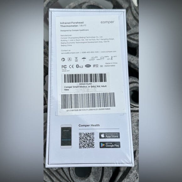 Comper Infrared Forehead Thermometer, NEW NWT - Picture 2 of 5